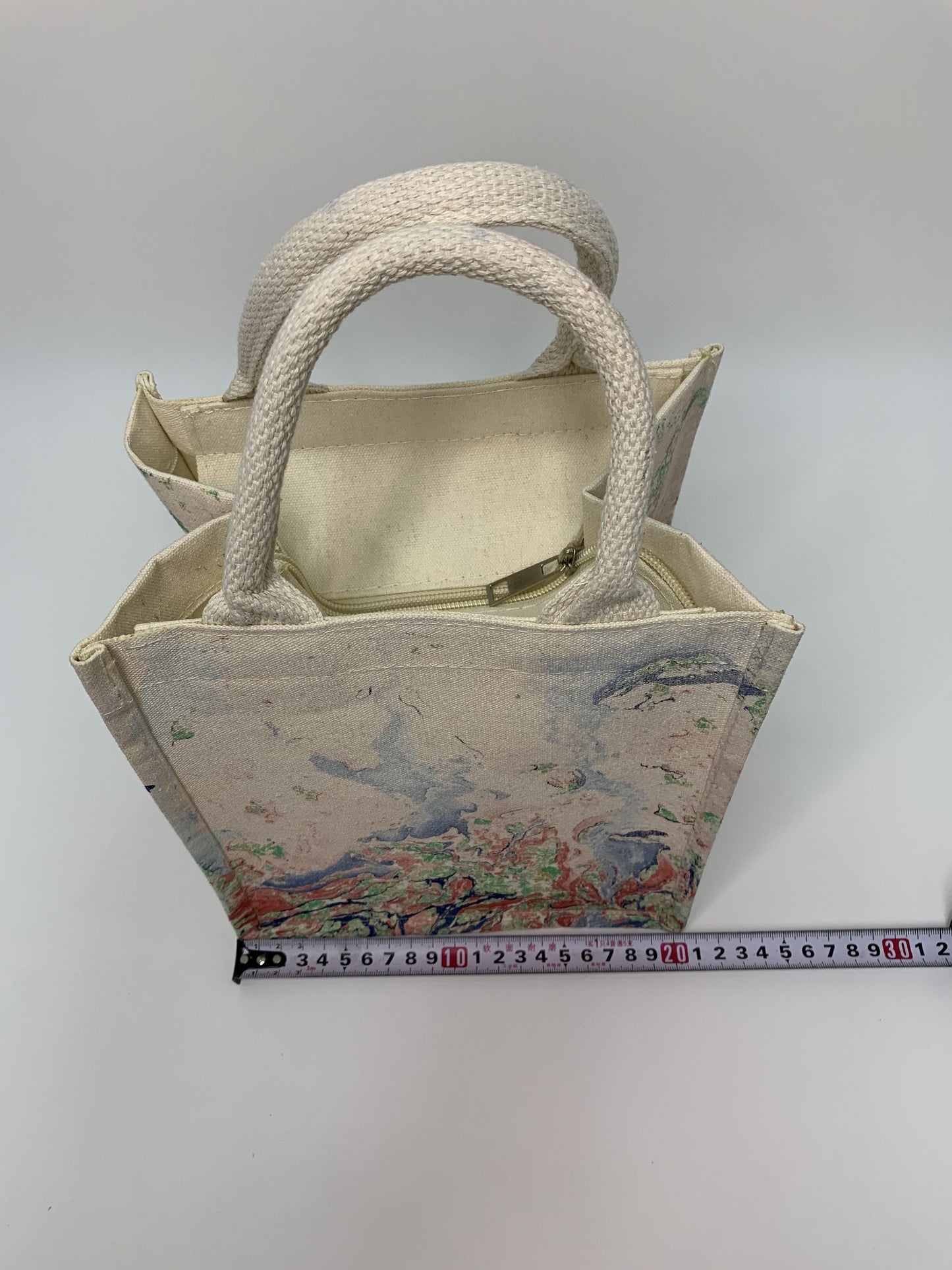 Lacquer-dyed Canvas Bag - Size Small