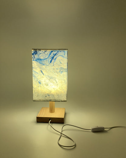 Blue Ocean-Themed Table Lamp